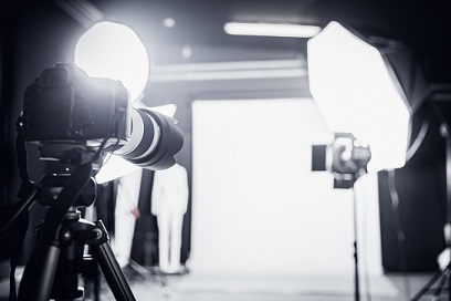 Camera and studio